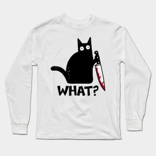 Cat miaw Long Sleeve T-Shirt